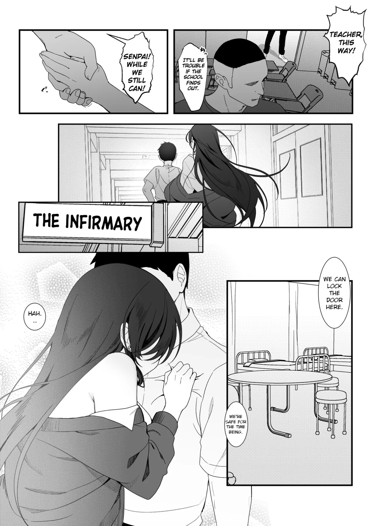 Hentai Manga Comic-The most feared senpai in school is a pushover and can't even refuse lewd requests-Read-36